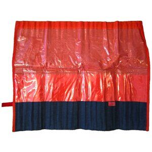 Artist Paint Brush Holder Roll Up Canvas Bag Travel Storage Case Organizer Vtg